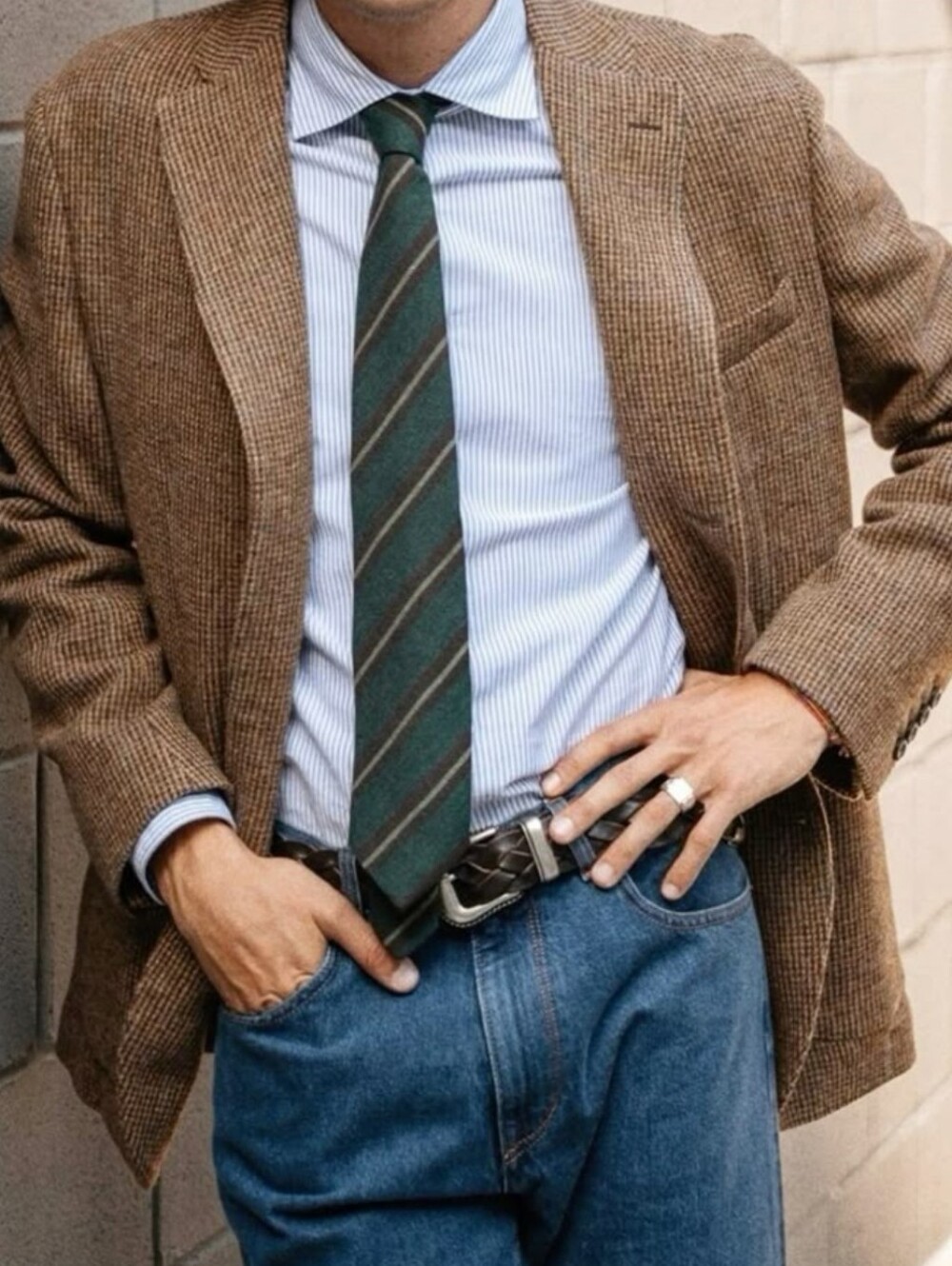 VINTAGE HARRIS TWEED SPORT COAT BLAZER